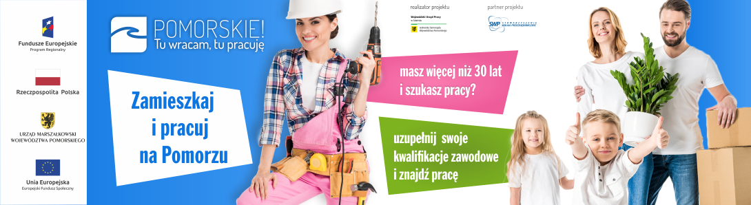 grafika projektu Tu wracam Tu pracuję