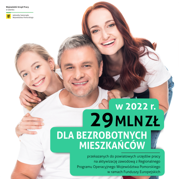 29 mln dla bezrobotnych w 2022 r.