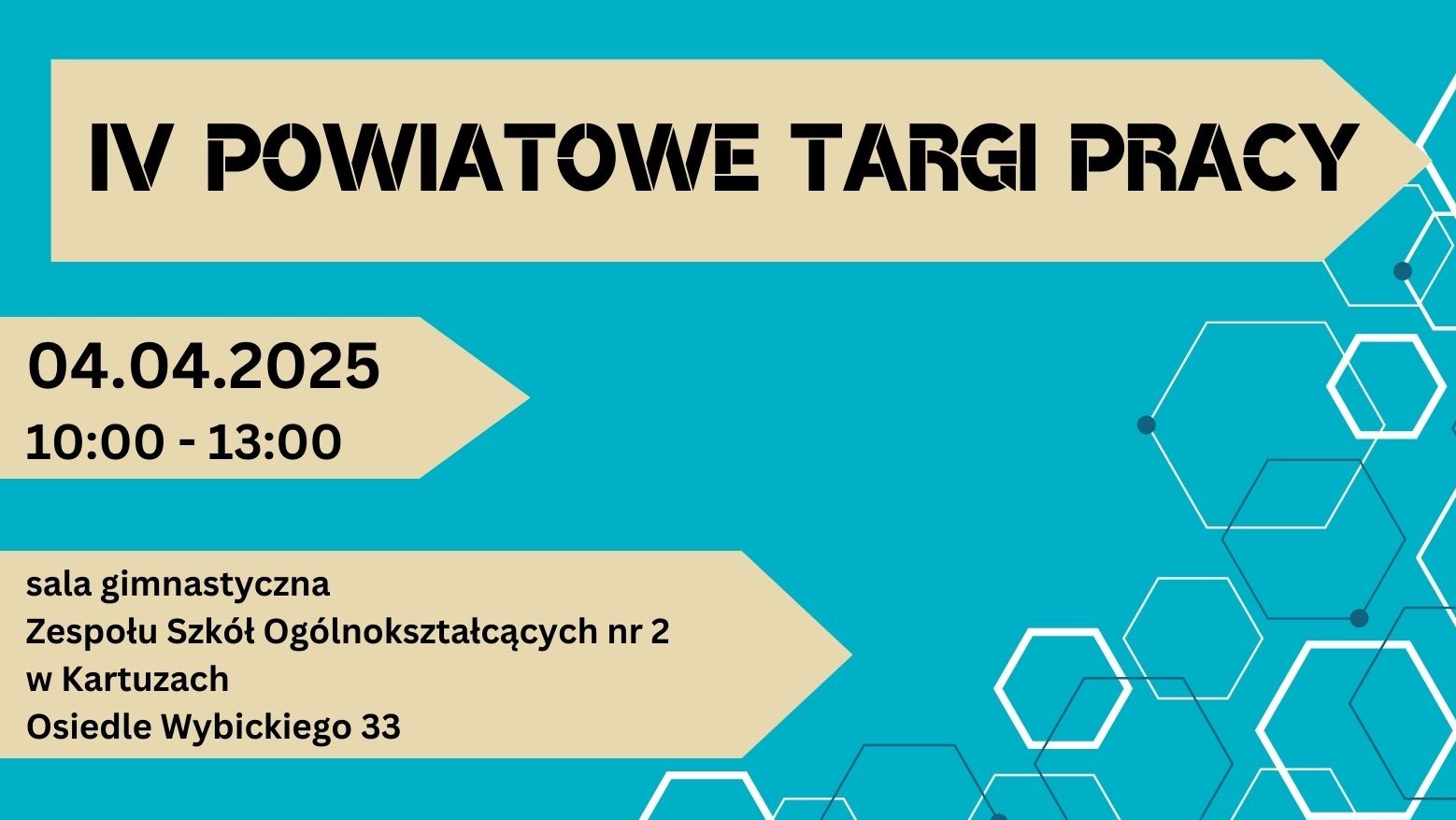 Zdjęcie artykułu Targi Pracy w Kartuzach 04.04.2025