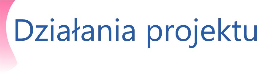 Działania projektu. Kliknij