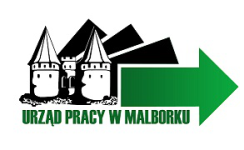 Znak Powiatowego Urzędu Pracy w Malborku 