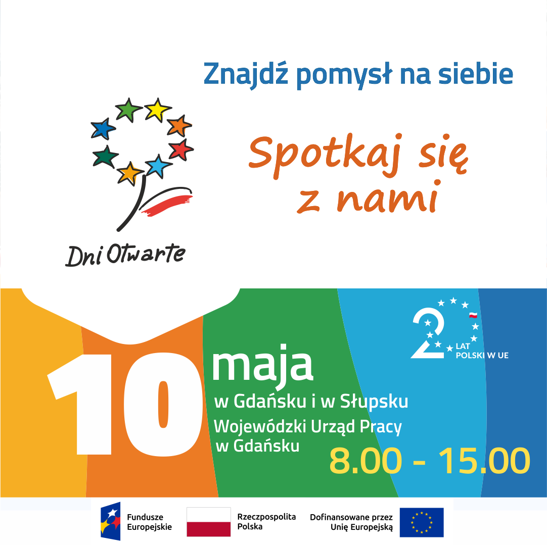 Dni Otwarte Funduszy Europejskich (DOFE) i 20lecie Polski w UE, 10-11.05.2024