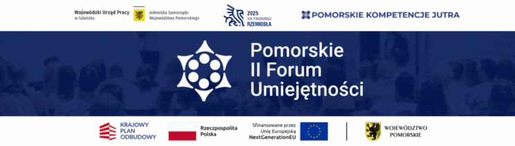 baner reklamowy 2 Pomorskiego Forum Umiejętności