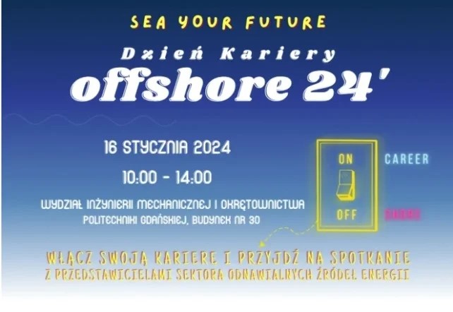 Dzień Kariery OFFSHORE 2024 na Politechnice Gdańskiej