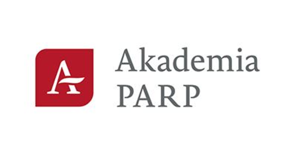 Znak Akademii PARP, platformy szkoleń online do przedsiębiorców