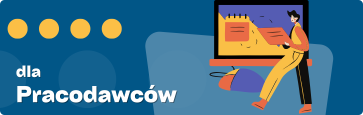 Grafika przekierowująca na podstronę dla pracodawców