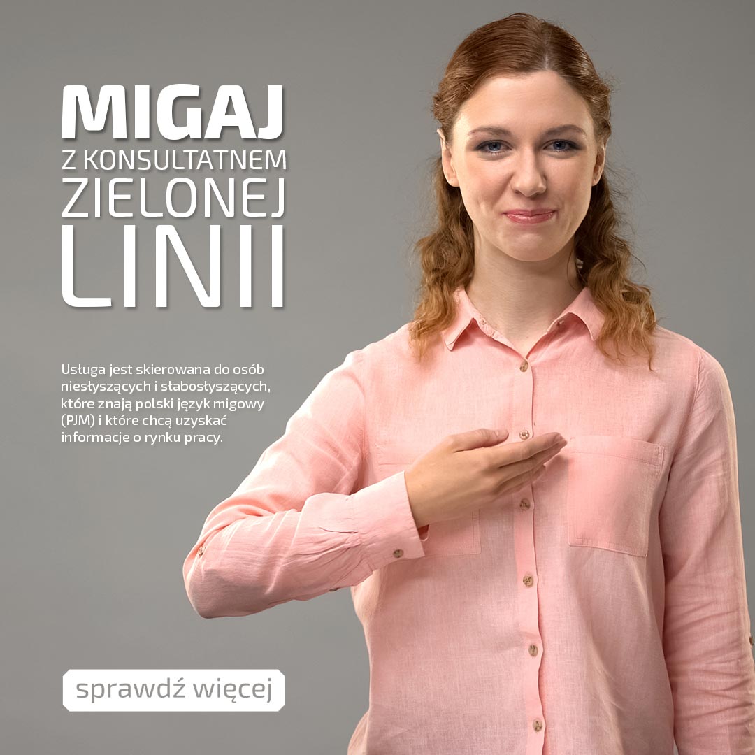 Obrazek dla: Nowa usługa Zielonej Linii - komunikacja w języku migowym